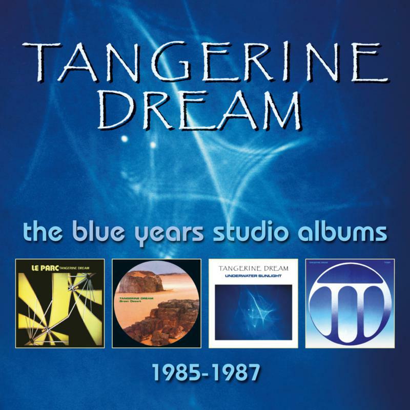 Picture of Tangerine Dream - The Blue Years Studio Albums: 1985-1987 (4CD)
