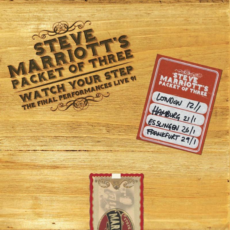 Picture of Steve Marriott's Packet Of Three - Watch Your Step ~ The Final Performances Live '91 (Deluxe Boxset)