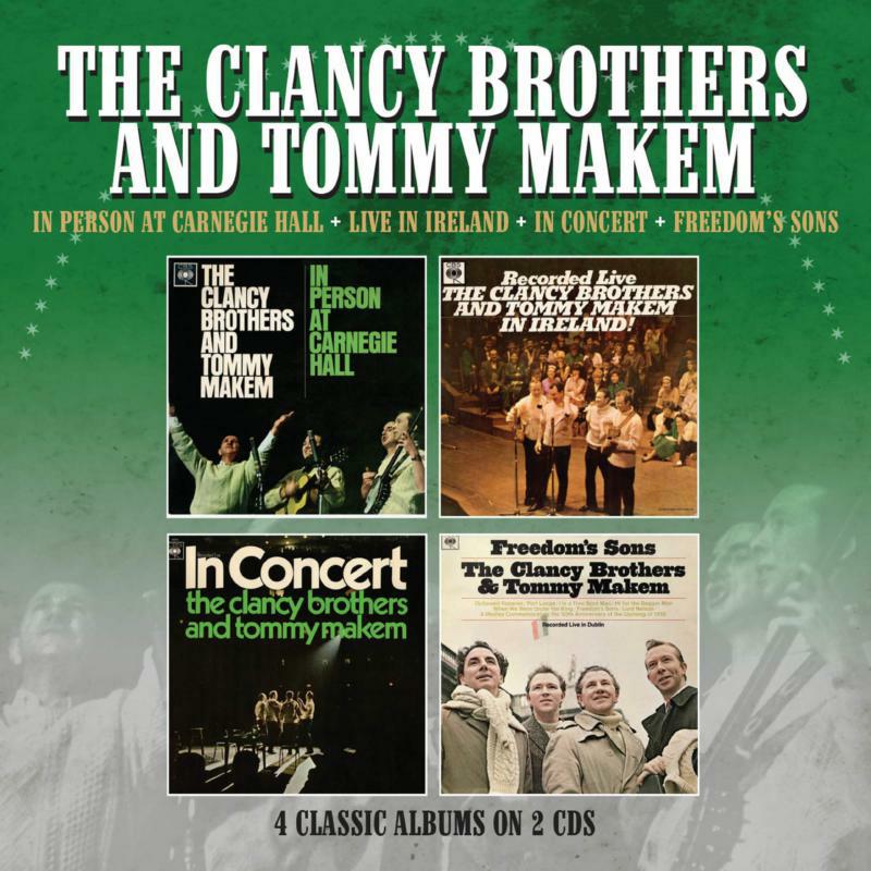 Picture of The Clancy Brothers & Tommy Makem - In Person Ay Carnegie Hall / Live In Ireland / In Concert / Freedom's Sons