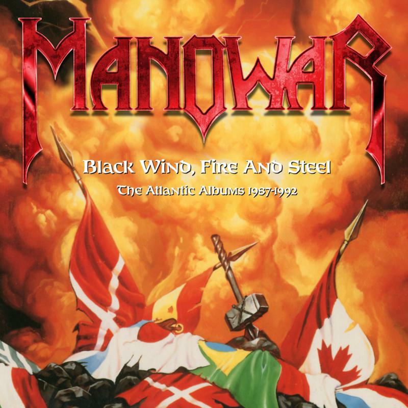 Picture of Manowar - Black Wind, Fire And Steel ~ The Atlantic Albums 1987-1992: 3CD Remastered Clamshell Boxset