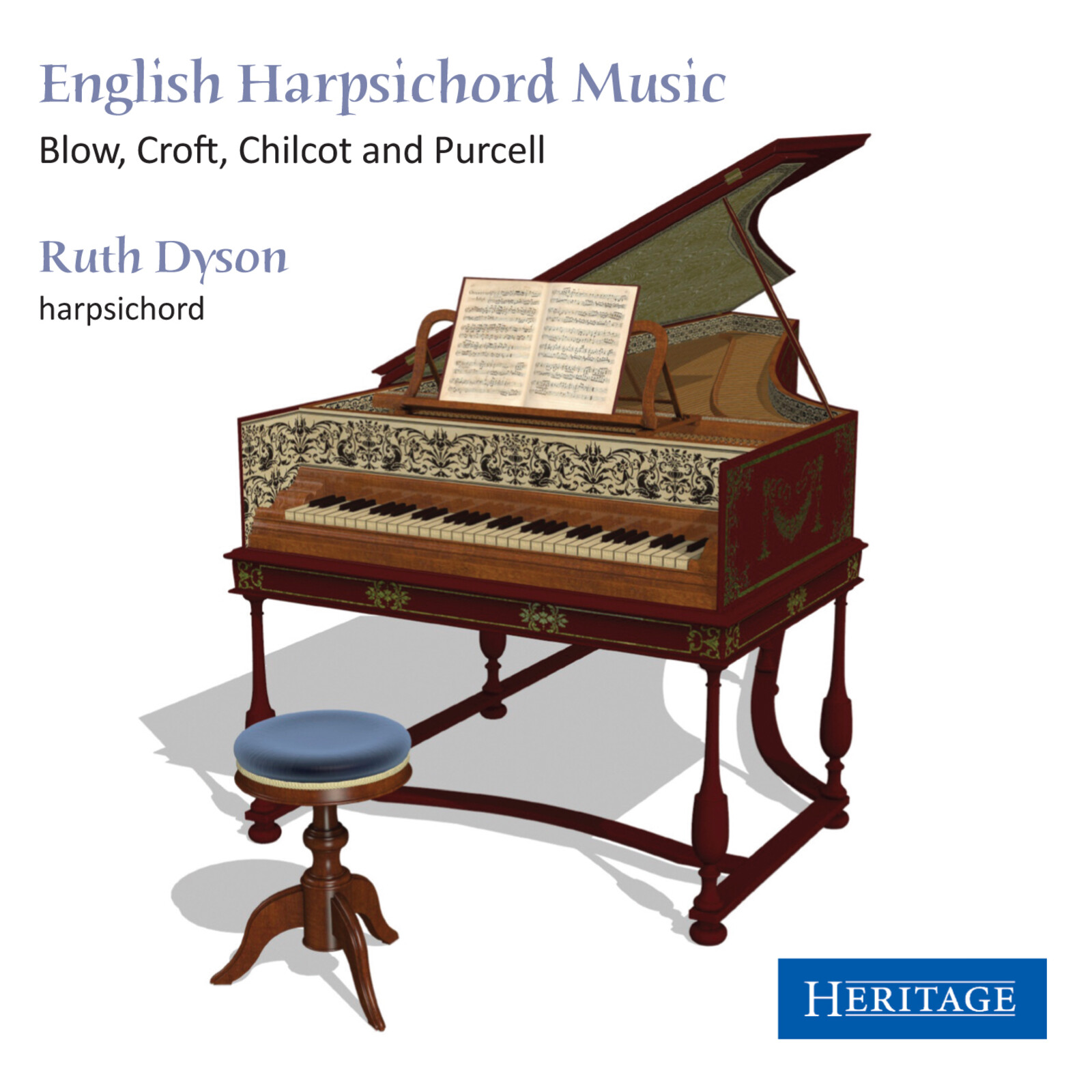 Picture of RUTH DYSON - ENGLISH HARPSICHORD MUSIC