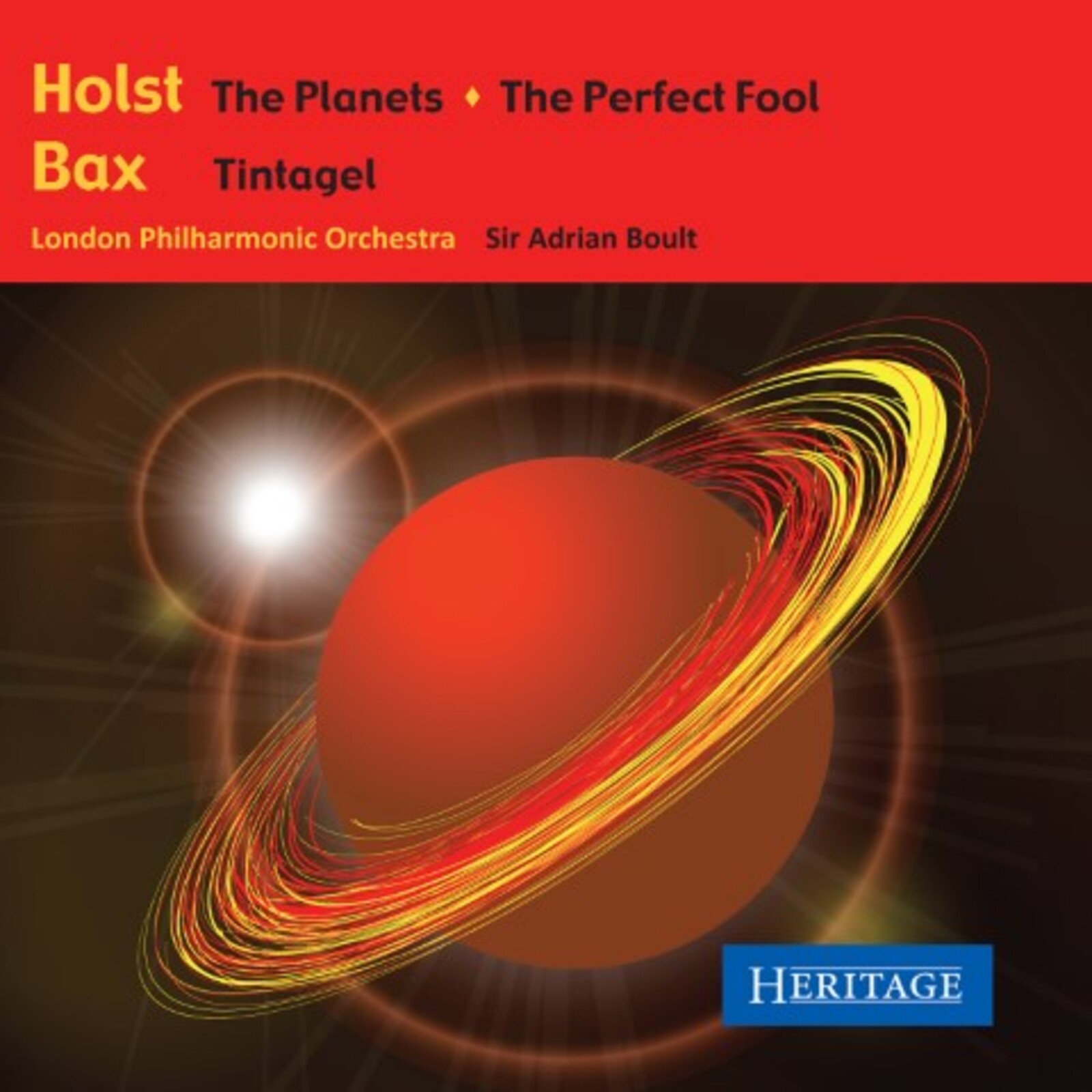 Picture of LPO/ADRIAN BOULT - HOLST/BAX - ORCHESTRAL WORKS