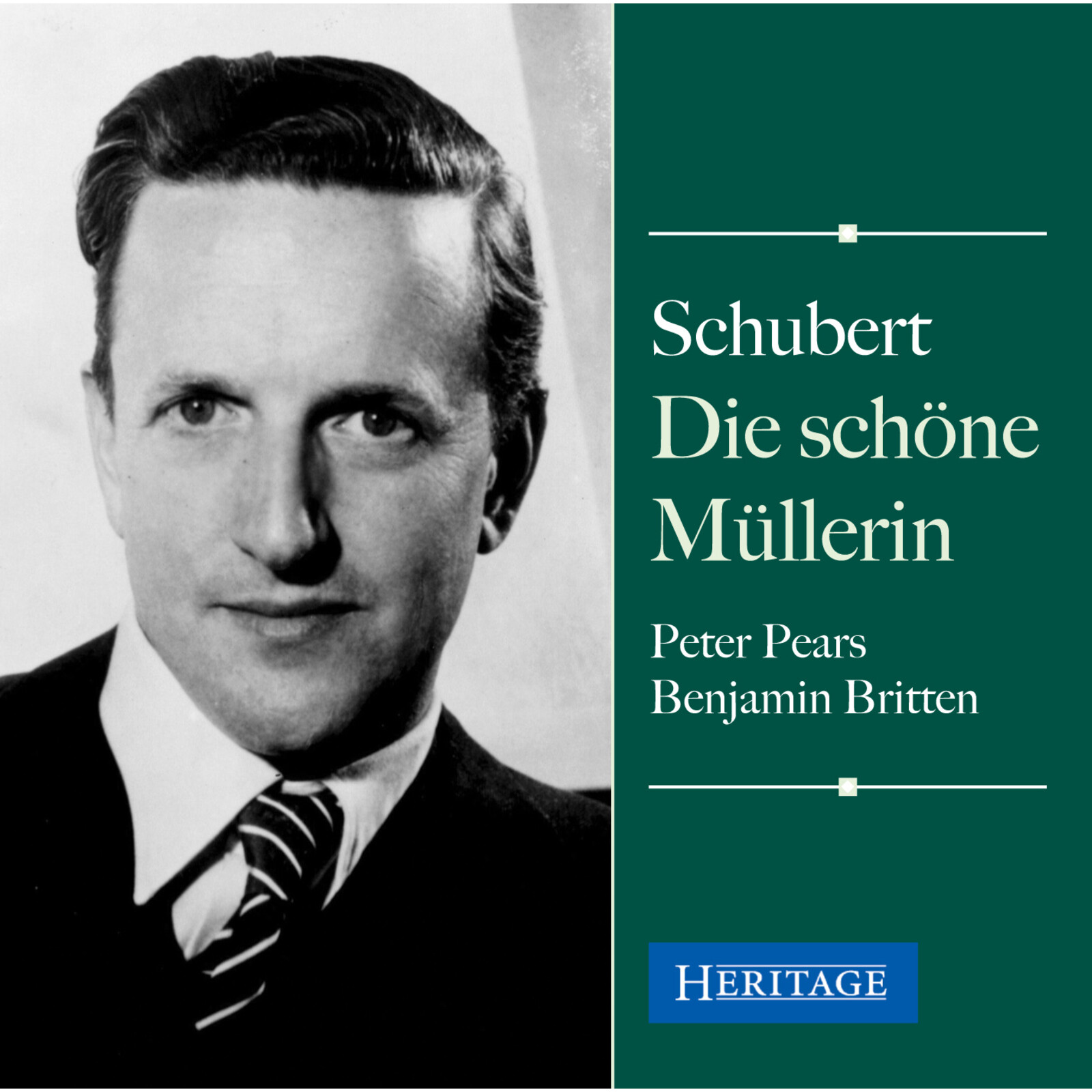 Picture of PETER PEARS/BENJAMIN BRITTEN - SCHUBERT - SCHONE MULLERIN