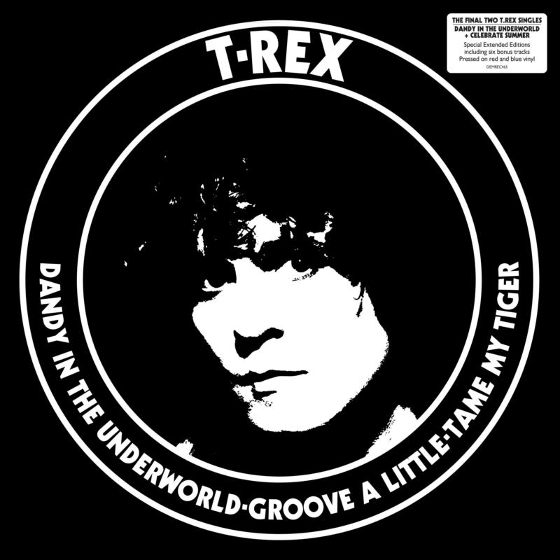 Picture of T. Rex - Dandy In The Underworld (Red & Blue Vinyl)