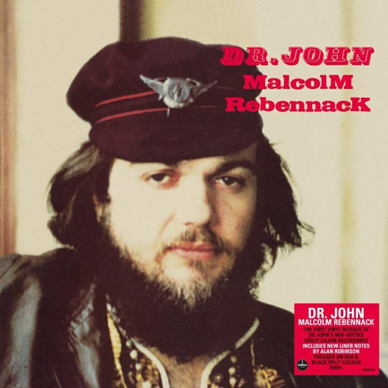 Picture of Dr John - MalcolM RebennacK (Red & Black Split Colour Vinyl)