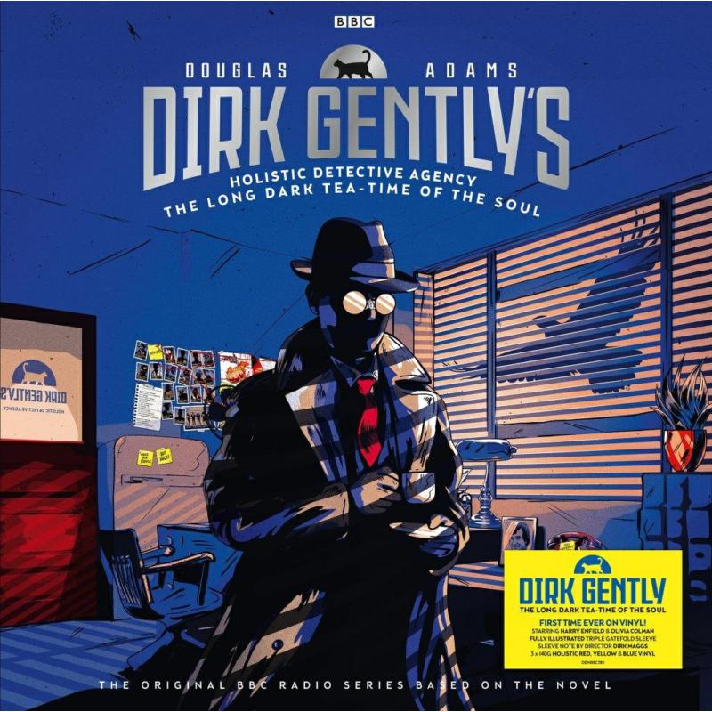 Picture of Douglas Adams - Dirk Gently: The Long Dark Tea-Time of the Soul (Red, Blue and Yellow Vinyl)