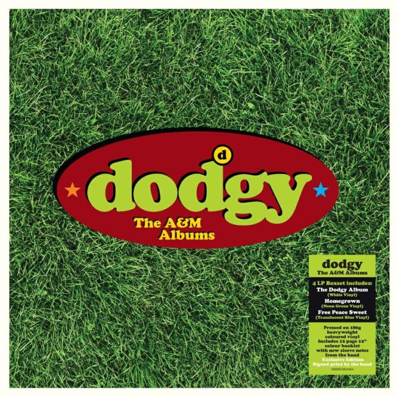 Picture of Dodgy - The A&M Albums (Signed UK Indies)  (White, Green Grass and Sky Blue Vinyl)