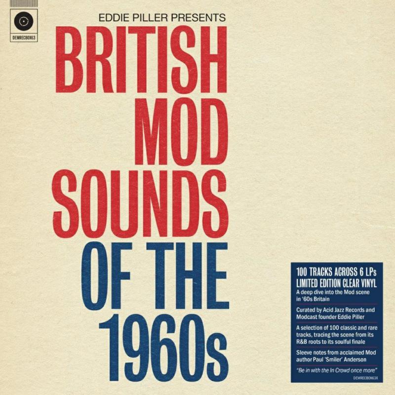 Picture of Eddie Piller Presents - British Mod Sounds Of the 1960s (Indies Clear Vinyl)