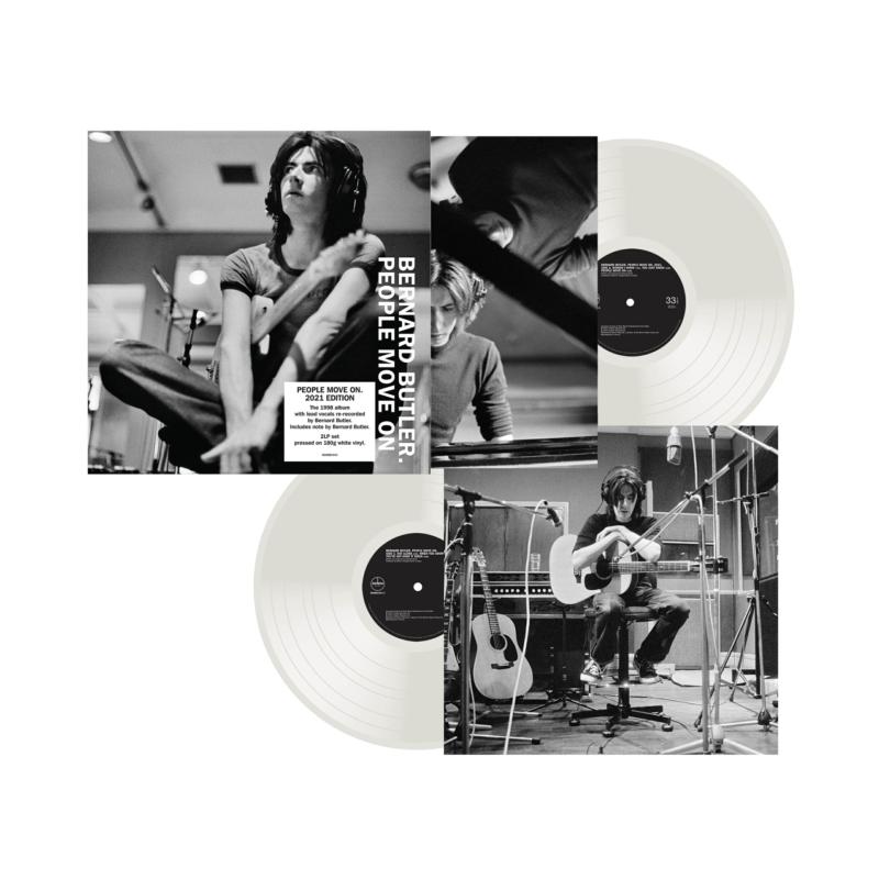 Picture of Bernard Butler - People Move On (New 2021 Recording) (White Vinyl)