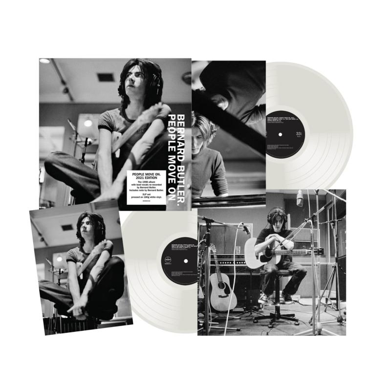 Picture of Bernard Butler - People Move On (New 2021 Recording) (White Vinyl) (UK Indies Signed Edition)