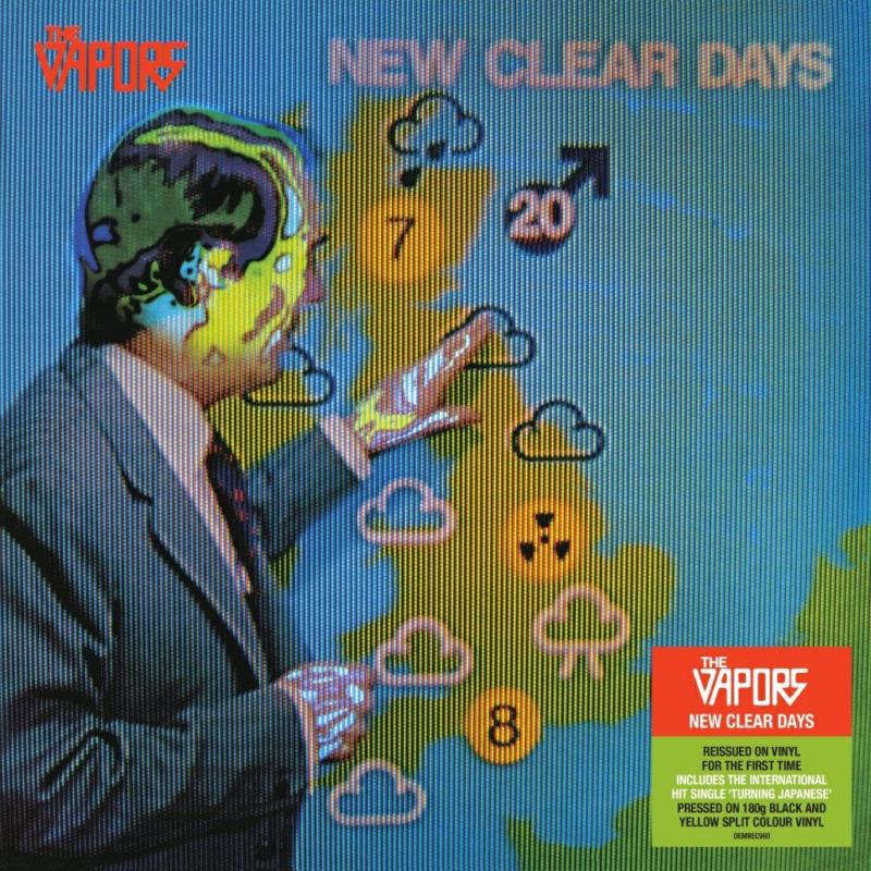 Picture of The Vapors - New Clear Days (Yellow and Black Split Colour Vinyl)