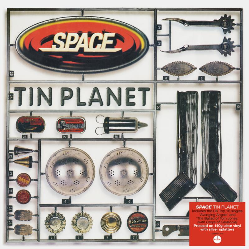 Picture of Space - Tin Planet (Clear With Silver Splatter Vinyl)