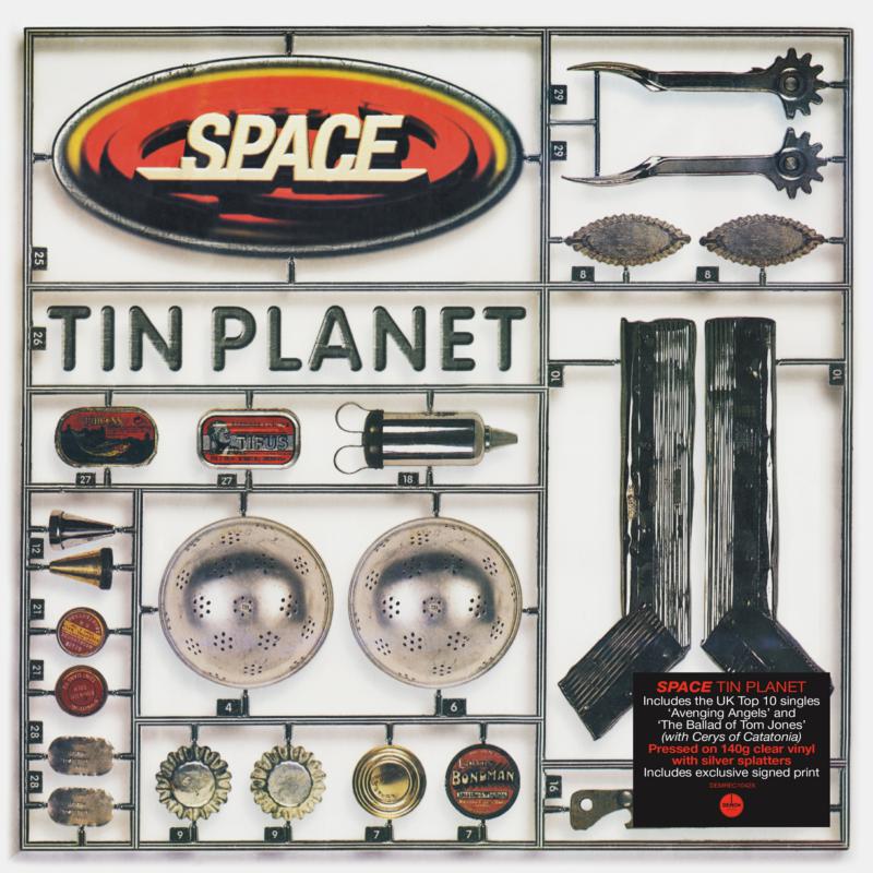 Picture of Space - Tin Planet (Clear with Silver Splatter Vinyl) 500 signed version