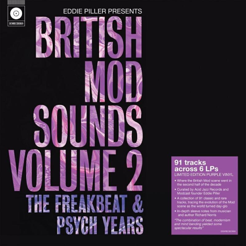 Picture of Eddie Piller Presents - British Mod Sounds of The 1960s Volume 2: The Freakbeat & Psych Years (Purple vinyl)