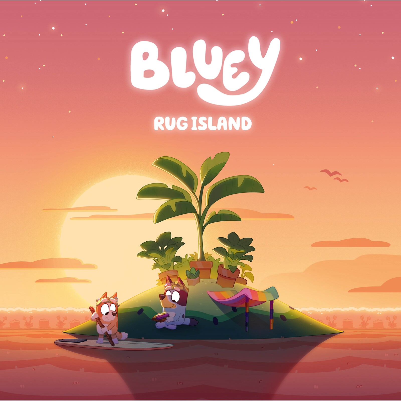 Picture of Bluey - Rug Island (Sunset Orange Vinyl)