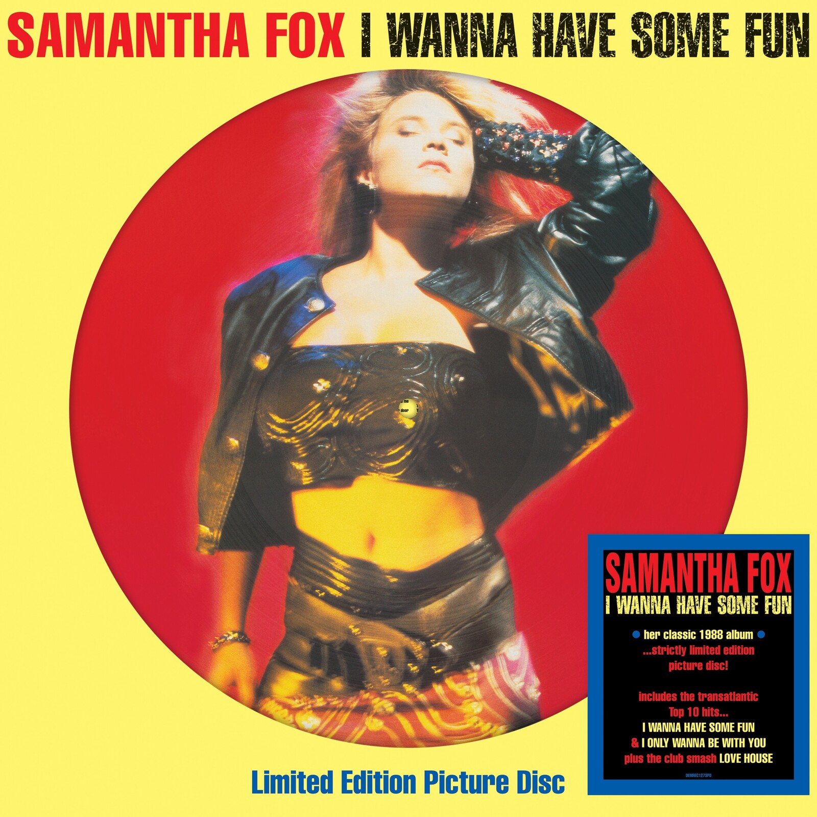 Picture of Samantha Fox - I Wanna Have Some Fun (Picture