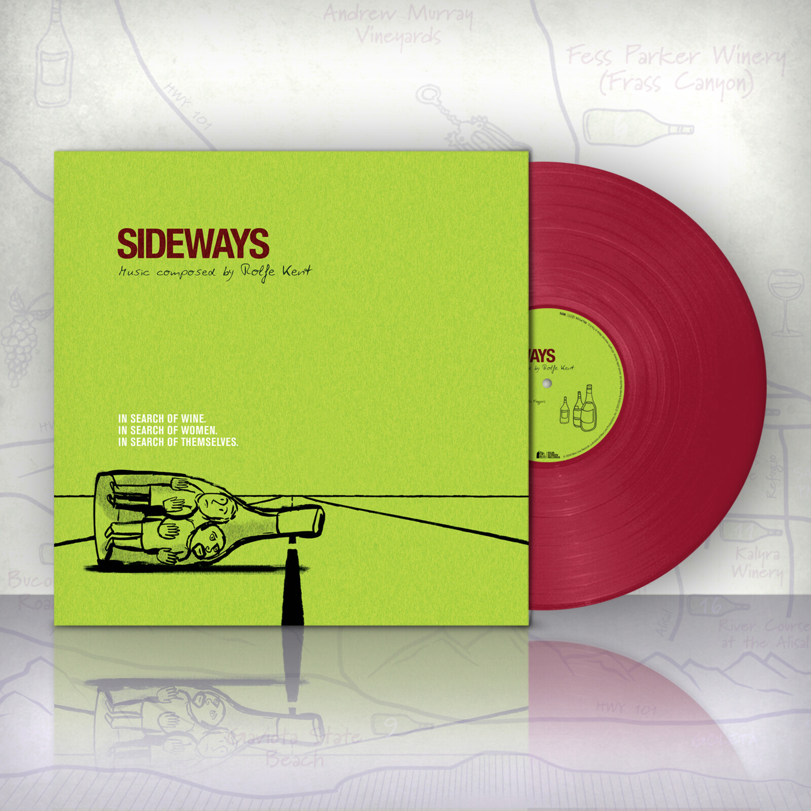 Picture of SIDEWAYS / ROLFE KENT (1LP/BUR - SIDEWAYS / ROLFE KENT (1LP/BUR