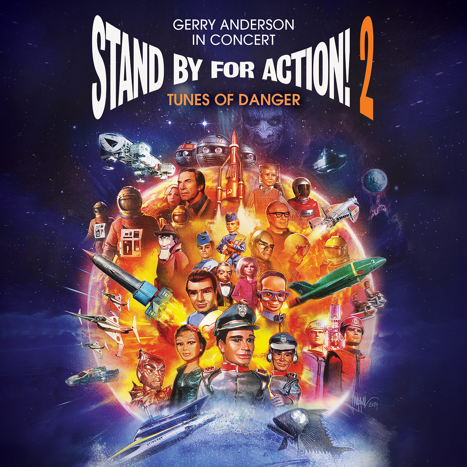 Picture of Carrot Productions' Hackenbacker Orchestra & George Morton - Stand By For Action! 2: Tunes Of Danger