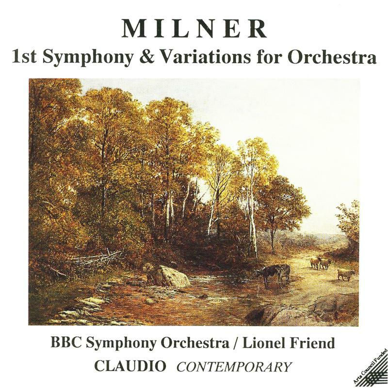 Picture of Bbc So:Friend - MILNER:SYMPH NO.1/VARIATIONS