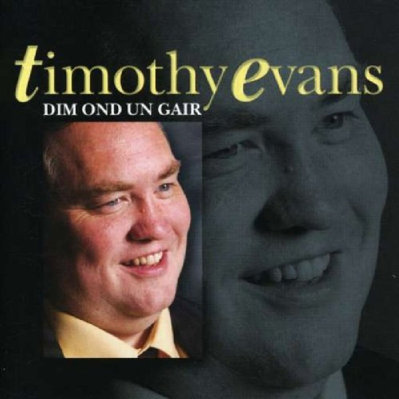 Picture of Timothy Evans - Dim Ond Un Gair