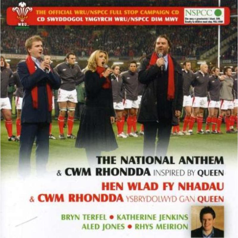 Picture of Bryn Terfel, Katherine Jenkins, Aled Jones & Rhys Meirion - Welsh National Anthem (Charity Single)