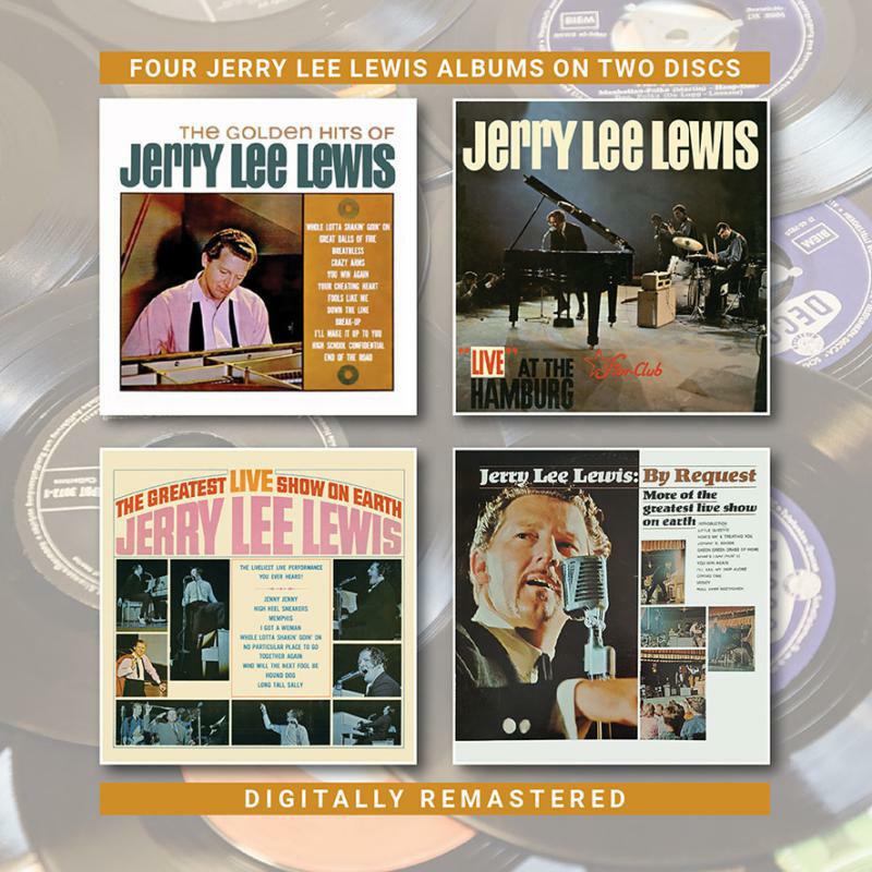 Picture of Jerry Lee Lewis - The Golden Hits of Jerry Lee Lewis / Live At The Star Club / The Greatest Live Show on Earth / By Request