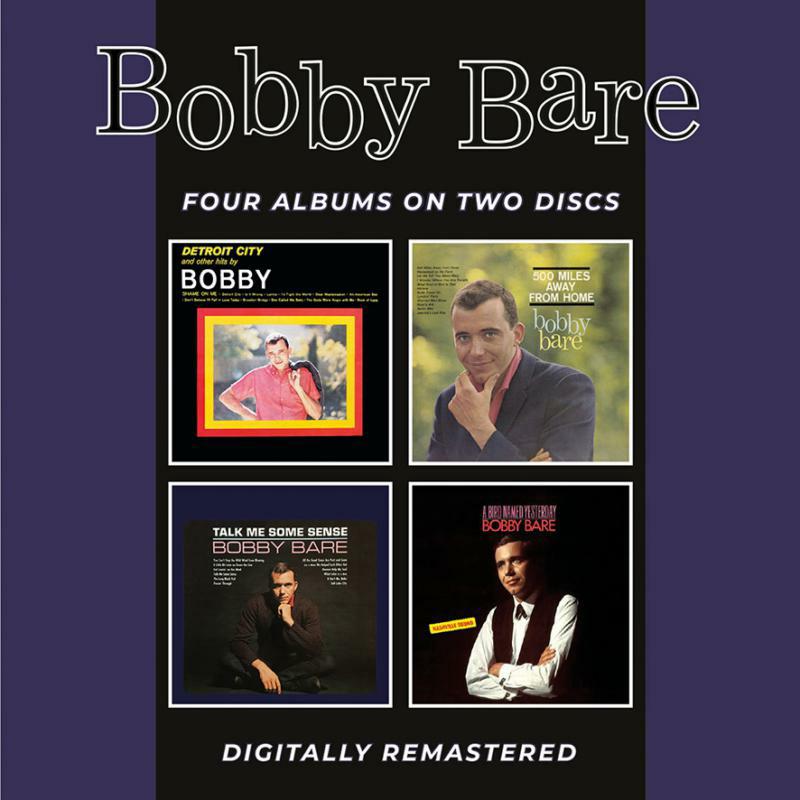 Picture of Bobby Bare - Detroit City And Other Hits / 500 Miles Away From Home / Talk Me Some Sense / A Bird Named Yesterday (2CD)