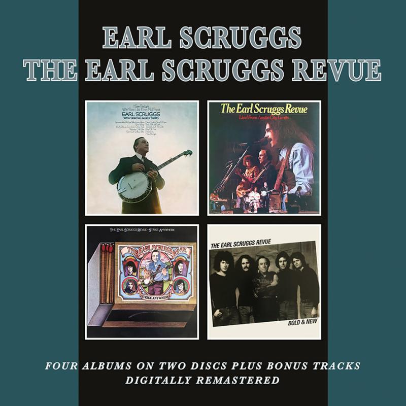 Picture of Earl Scruggs / The Earl Scruggs Revue - I Saw The Light With Some Help From My Friends/Live! From Austin City Limits/Strike Anywhere/Bold &  New
