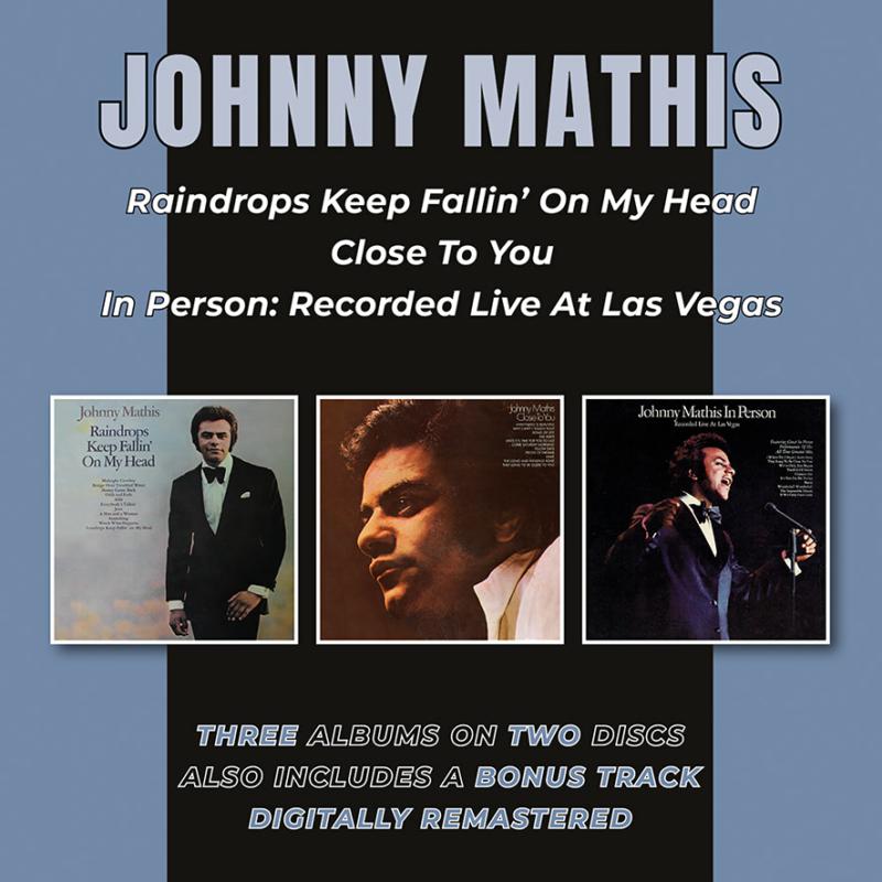 Picture of Johnny Mathis - Raindrops Keep Fallin' On My Head/Close To You/In Person
