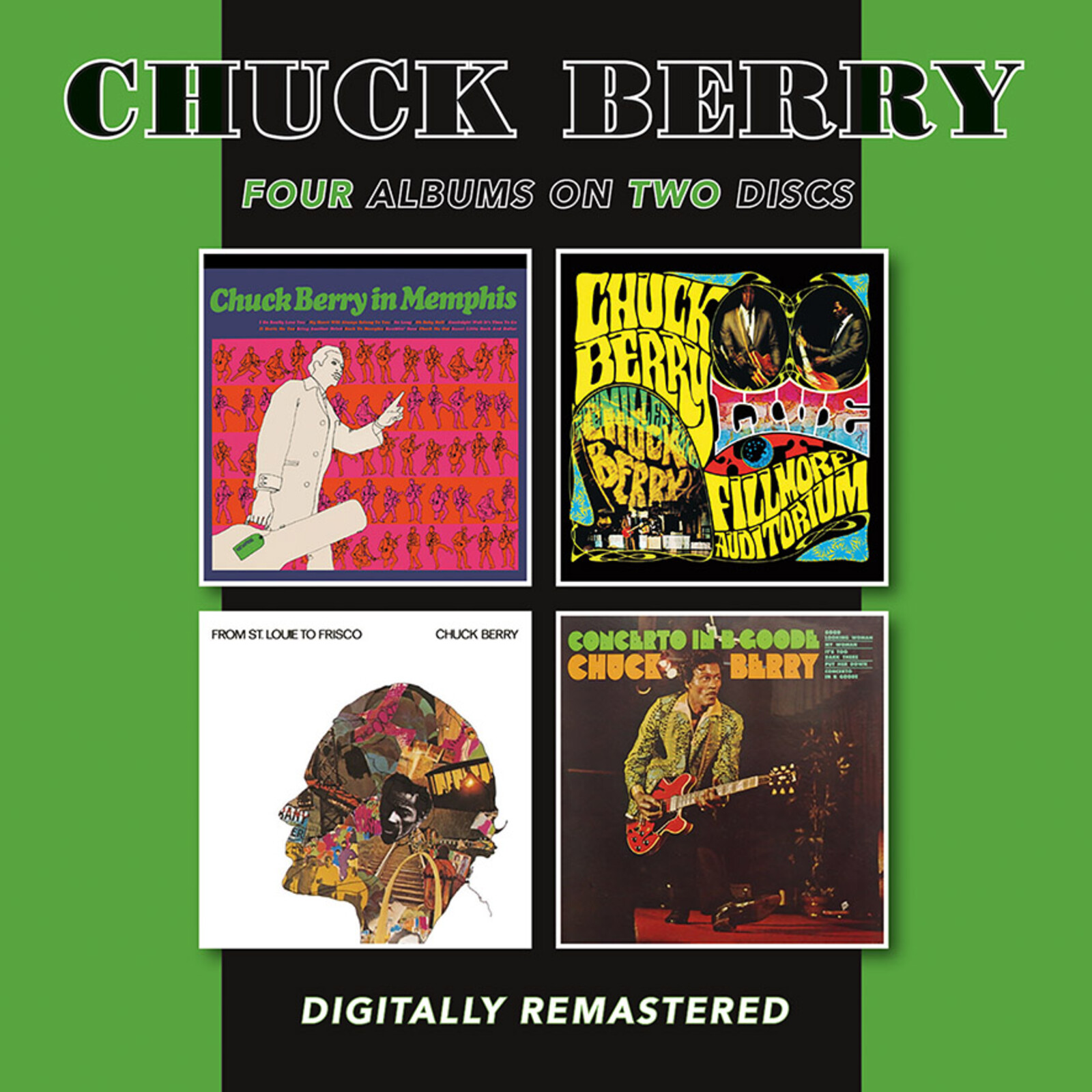 Picture of Chuck Berry - In Memphis / Live At The Fillmore Auditorium / From St Louie To Frisco / Concerto B. Goode