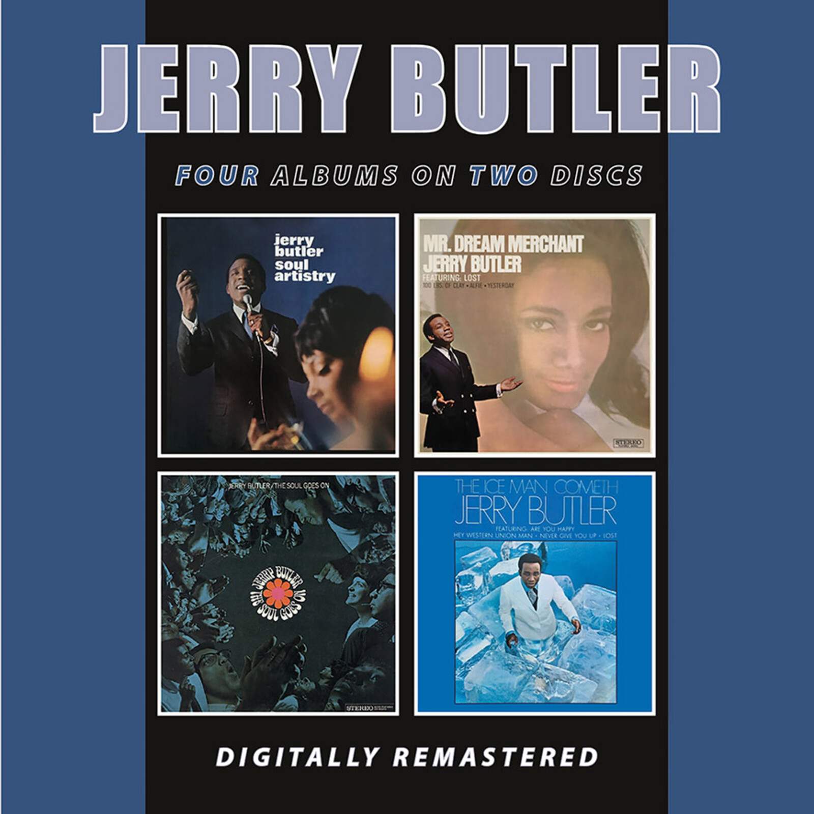 Picture of Jerry Butler - Soul Artistry / Mr. Dream Merchant / The Soul Goes On / The Ice Man Cometh