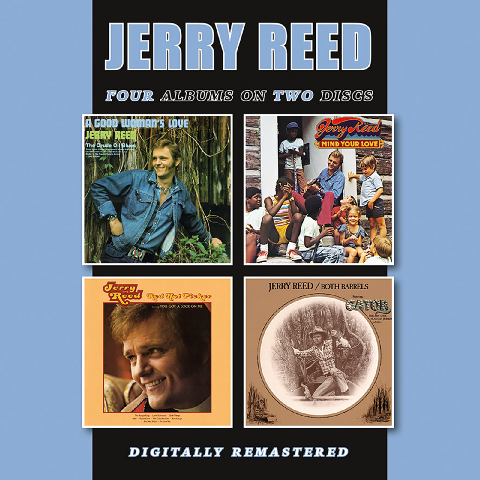 Picture of Jerry Reed - A Good Woman's Love/Mind Your Love/Red Hot Picker/Both Barrels