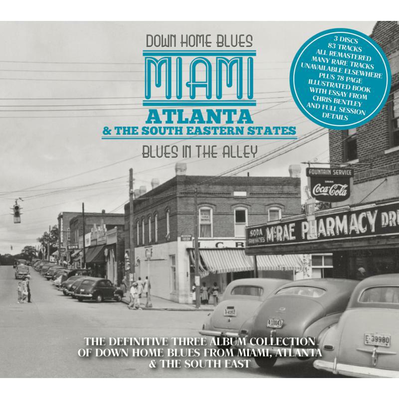 Picture of Various Artists - Down Home Blues: Miami, Atlanta & The South Eastern States - Blues In The Alley (3CD)