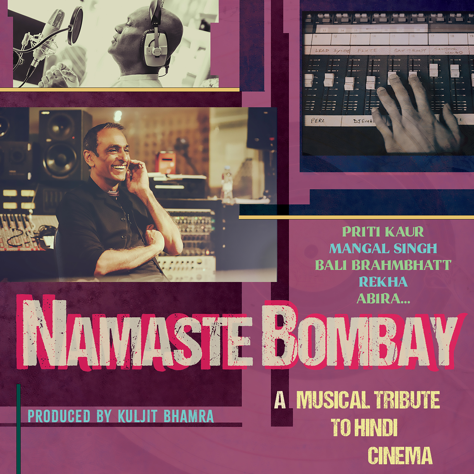 Picture of Kuljit Bhamra - NAMASTE BOMBAY - A musical tribute to Hindi Cinema