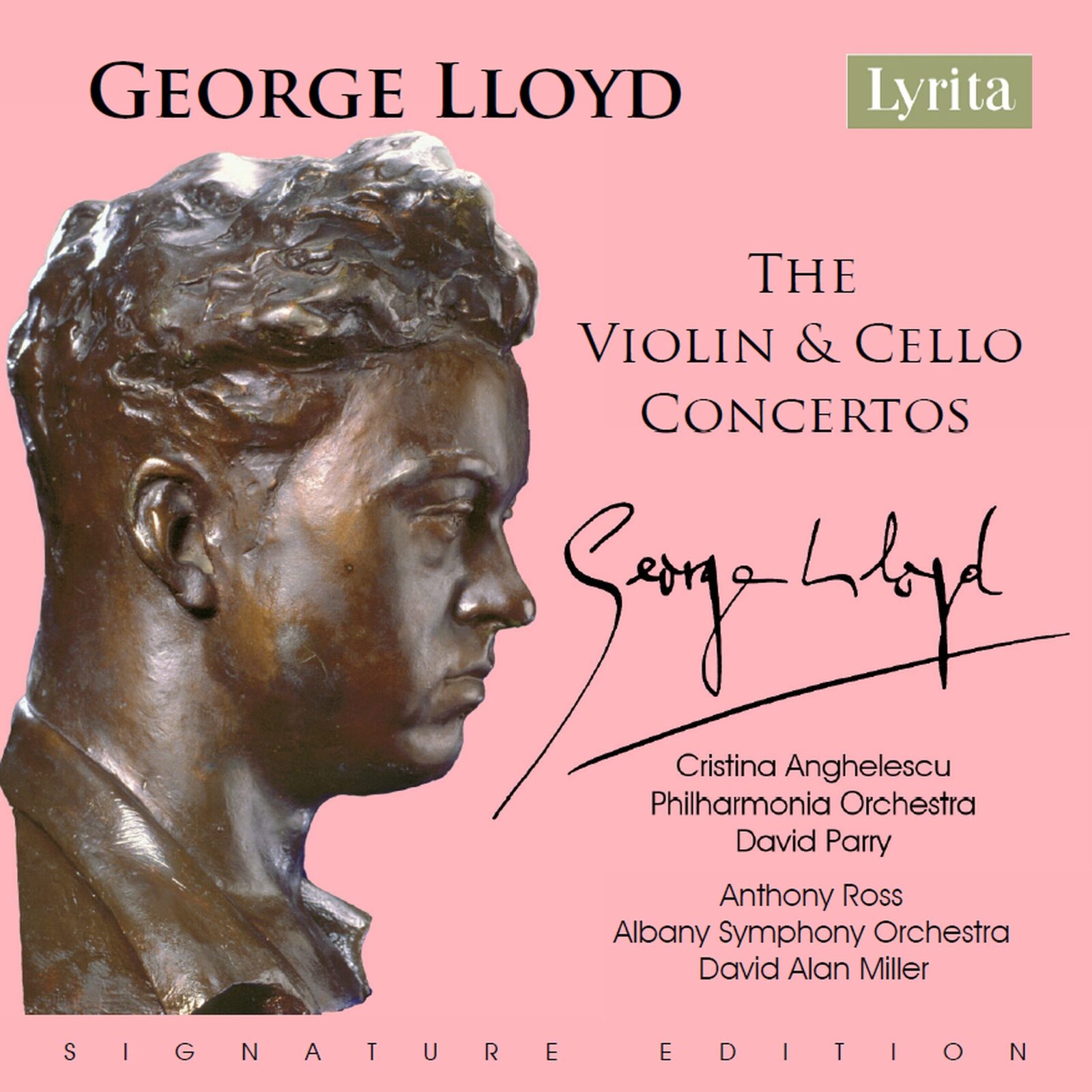 Picture of Cristina Anghelescu; Anthony Ross; Philharmonia Orchestra; Albany Symphony Orchestra; David Parry; David Alan Miller - George Lloyd: The Violin & Cello Concertos