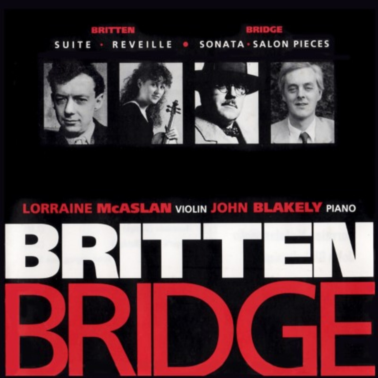 Picture of MCASLAN/BLAKELY - BRIDGE/BRITTEN - VIOLIN MUSIC