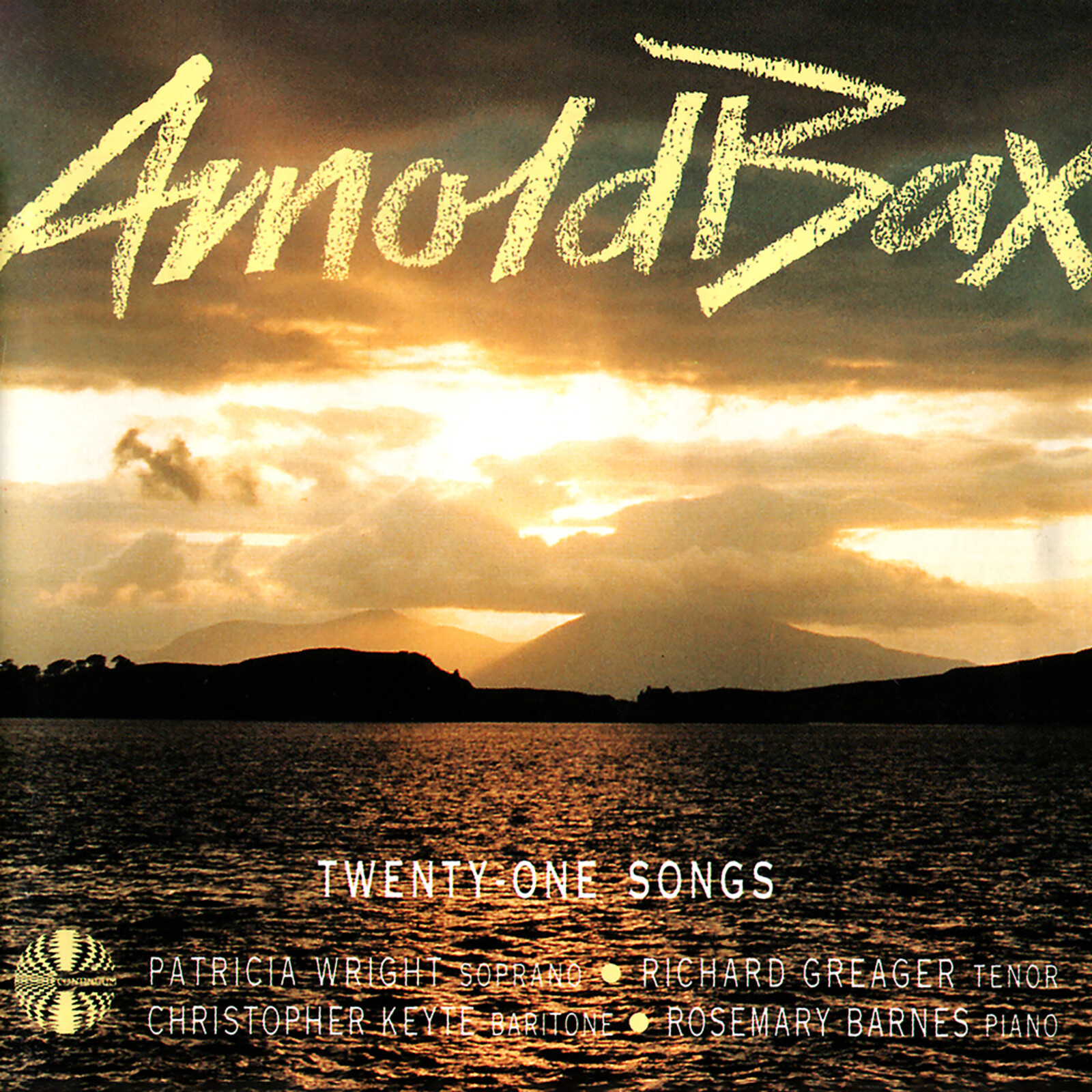 Picture of WRIGHT/KEYTE/GREAGER - ARNOLD BAX - 21 SONGS