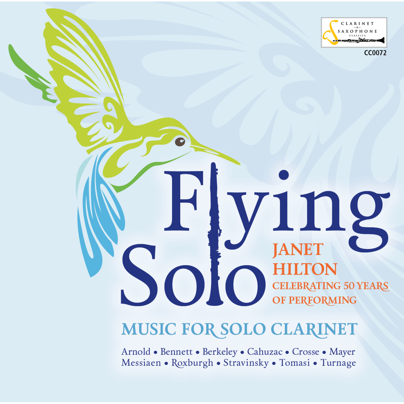 Picture of Janet Hilton - Flying Solo: Music for Solo Clarinet