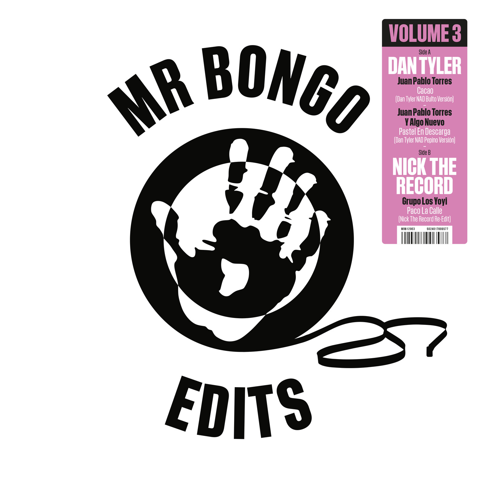 Picture of Dan Tyler & Nick The Record - Mr Bongo Edits Volume 3
