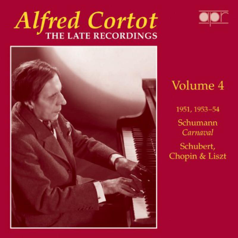 Picture of Alfred Cortot - VARIOUS:CORTOT LATE REC VOL.4