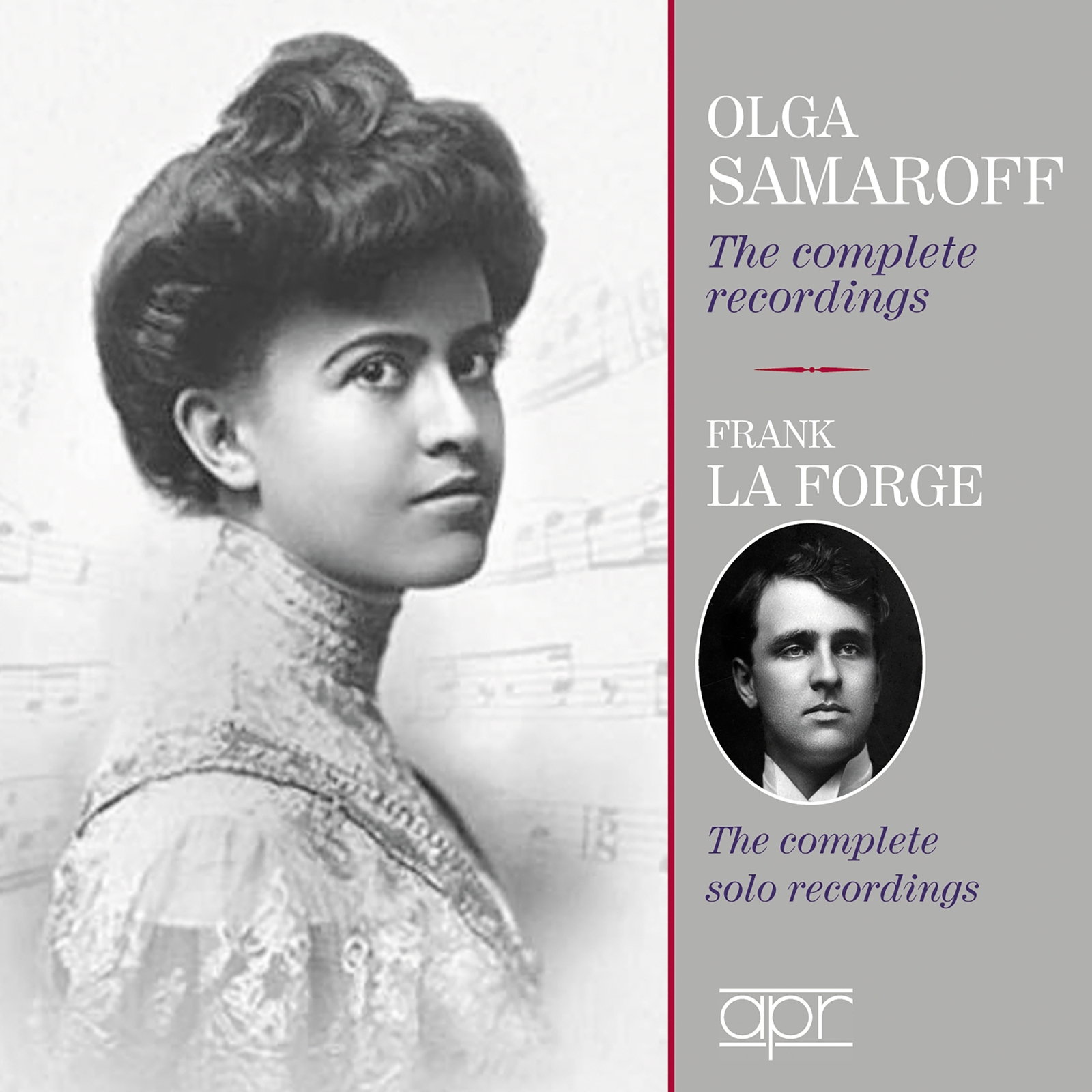 Picture of Olga Samaroff; Frank La Forge - Olga Samaroff & Frank La Forge: The complete solo recordings
