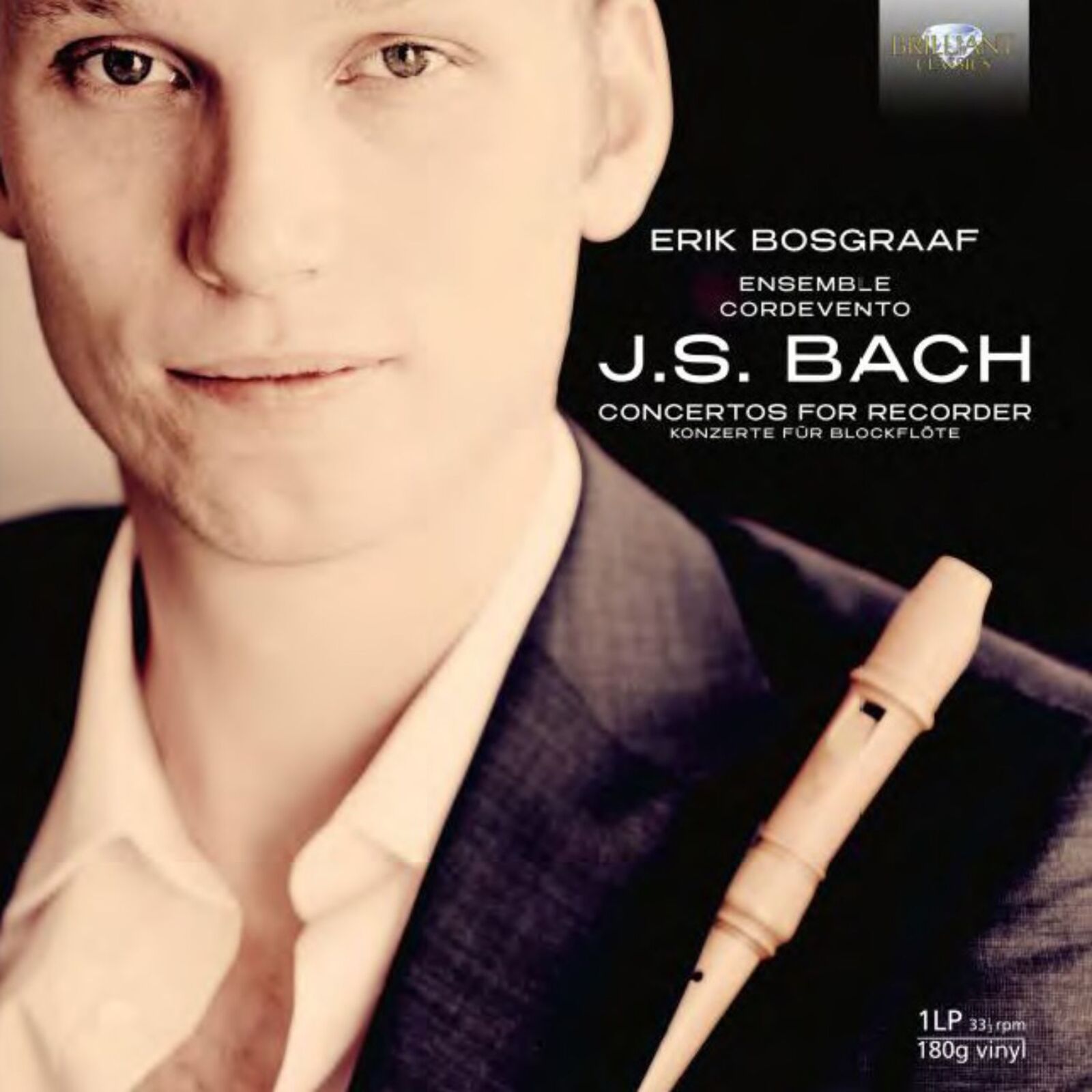 Picture of Erik Bosgraaf/Ensemble Cordevento - J.S. Bach: Concertos for Recorder