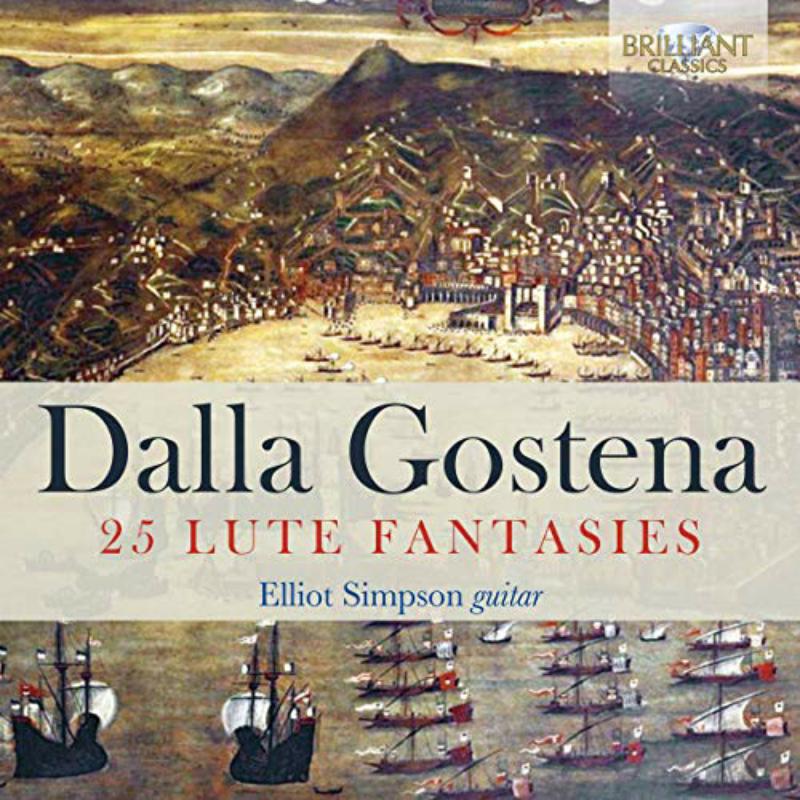 Picture of Elliot Simpson - Dalla Gostena: 25 Lute Fantasies