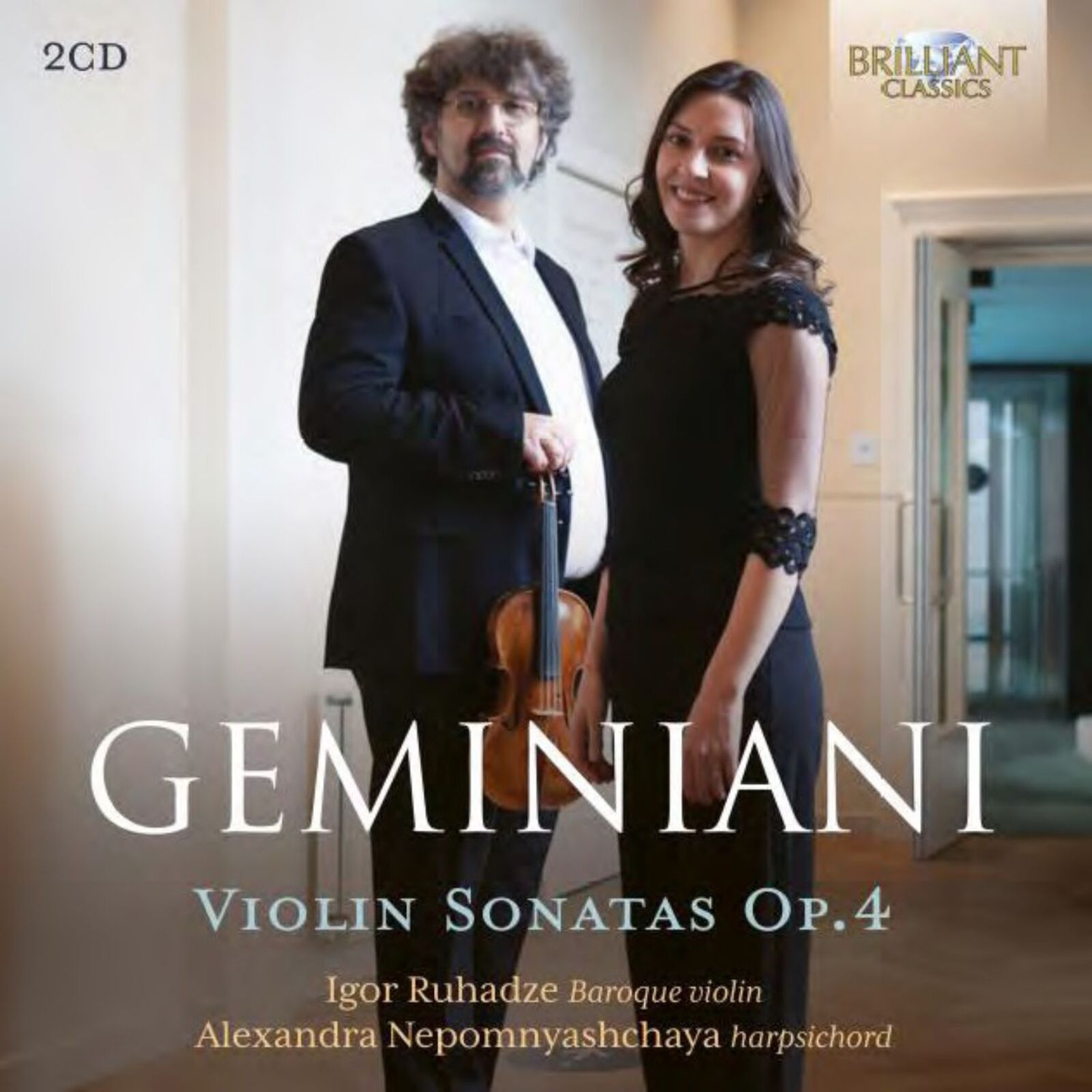 Picture of Igor Ruhadze/Alexandra Nepomnyashchaya - Geminiani: Violin Sonatas Op.4