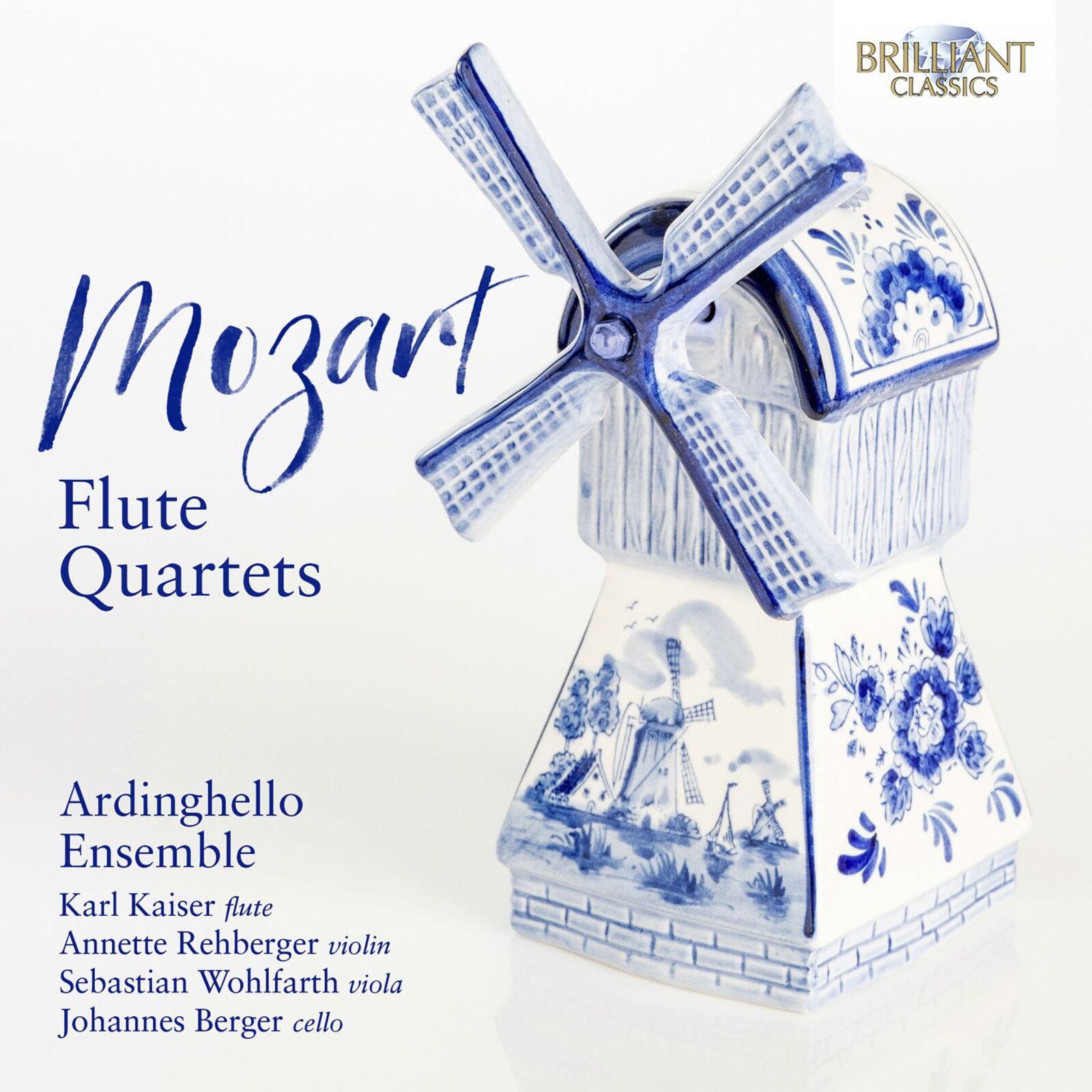 Picture of Ardinghello Ensemble/Karl Kaiser/Annette Rehberger/Sebastian Wohlfarth/Johannes Berger - Mozart: Flute Quartets