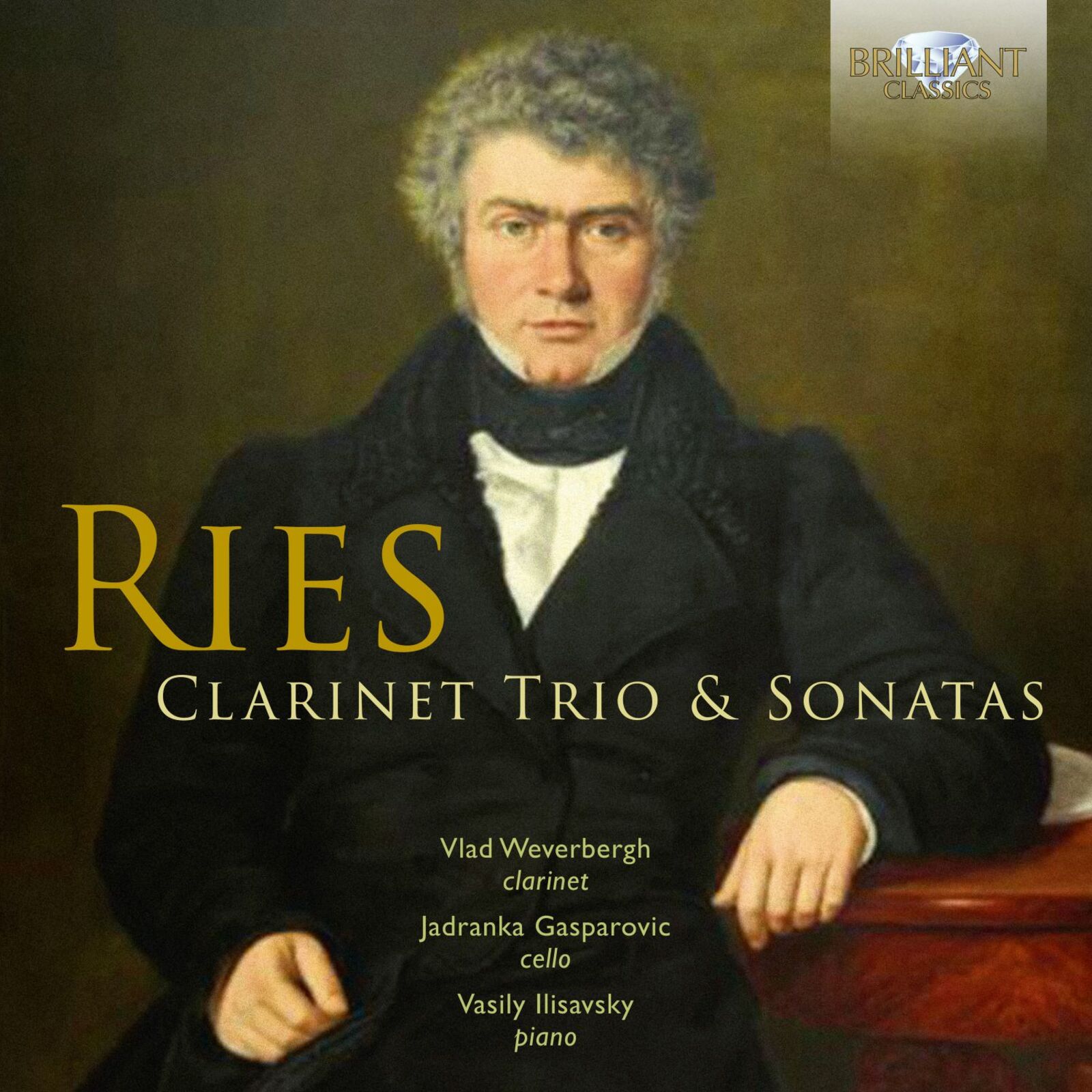 Picture of Vlad Weverbergh/Jadranka Gasparovic/Vasily Ilisavsky - Ries: Clarinet Trio and Sonatas