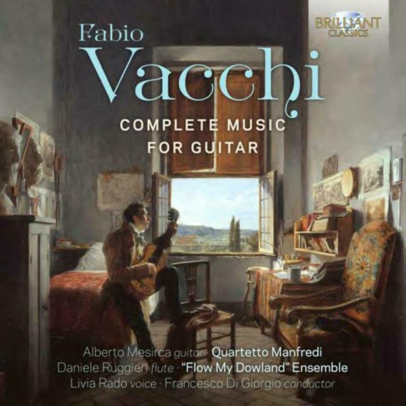 Picture of Alberto Mesirca / Quartetto Manfredi / Daniele Ruggieri / Flow My Dowland Ensemble / Livia Rado / Francesco Di Giorgio - Vacchi: Complete Music For Guitar