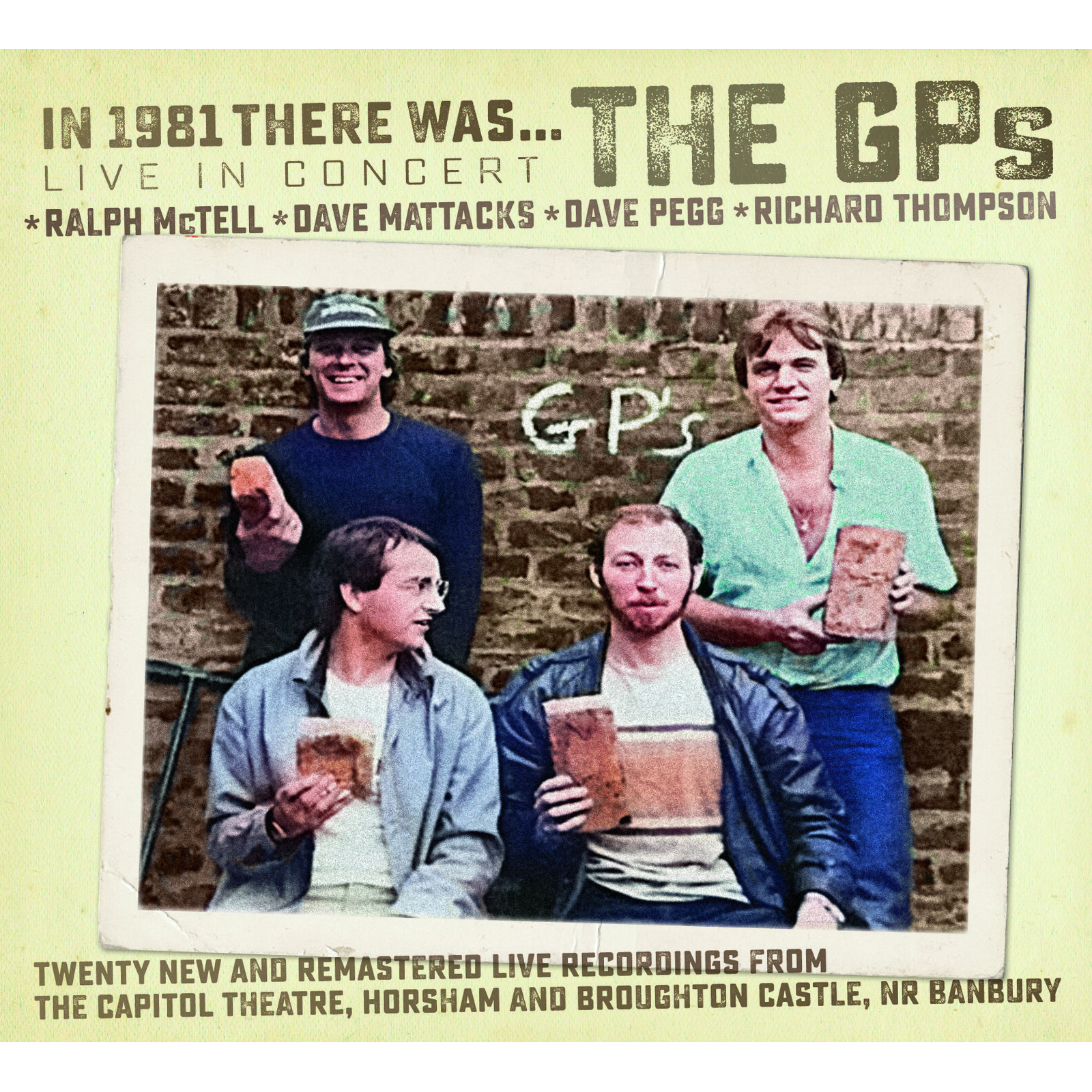 Picture of THE GPS - In 1981There was ... the GPs - Live in Concert