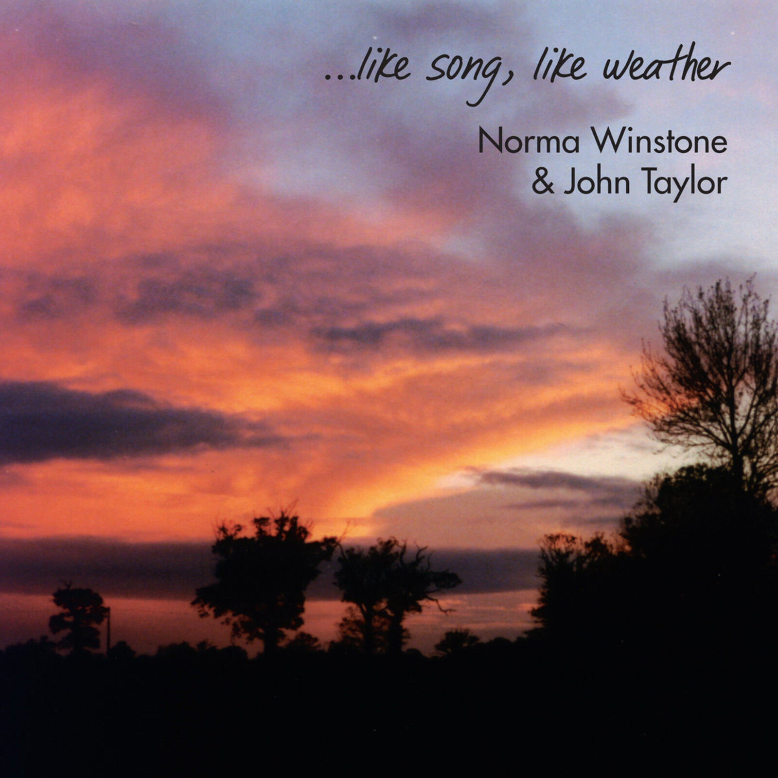 Picture of Norma Winstone & John Taylor - Like Song, Like Weather