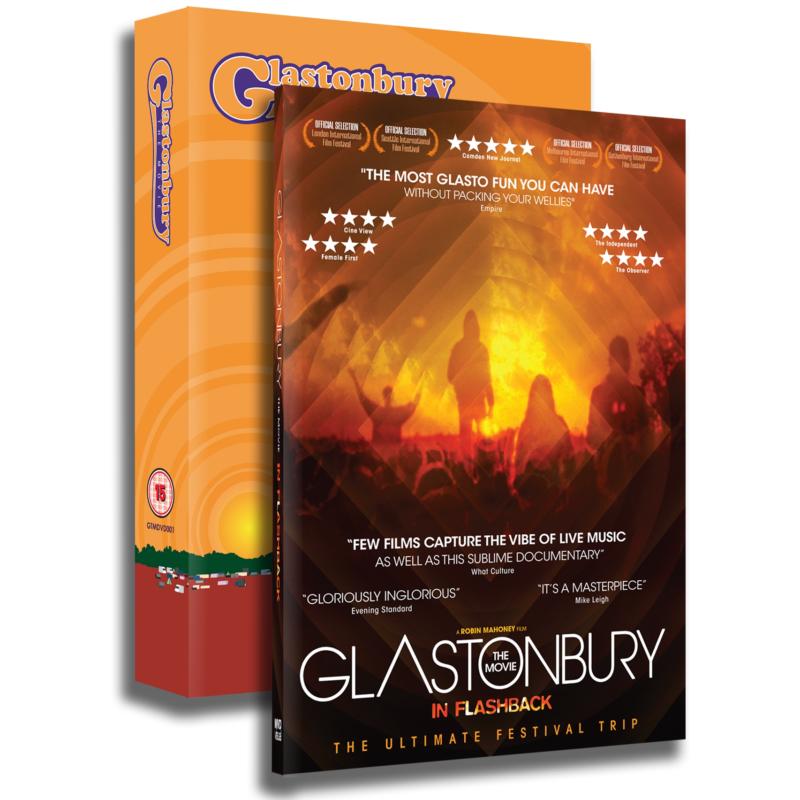 Picture of Various Artists - Glastonbury The Movie In Flashback (4-disc DVD + Digital Copy) [2013] [Region Free] with 12 hours of video and 24 hours of audio.